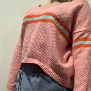 Pink sweater